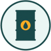 Icon representing petroleum