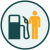 Icon representing services stations